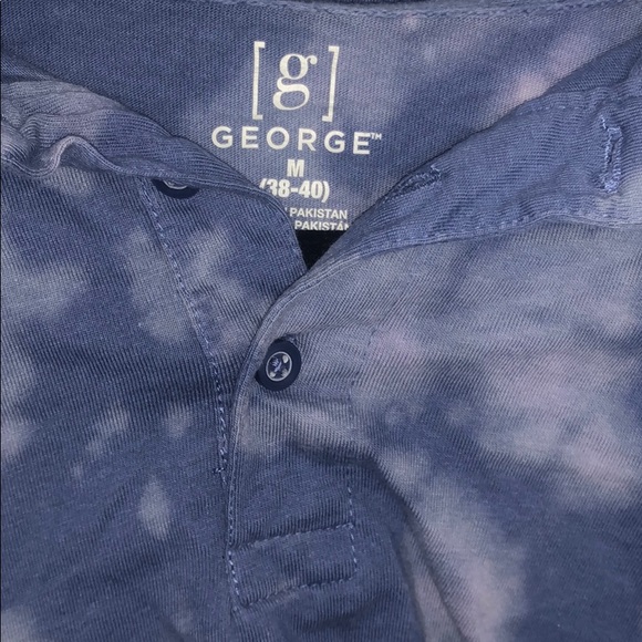 Tie dye cropped polo tee - Picture 3 of 5